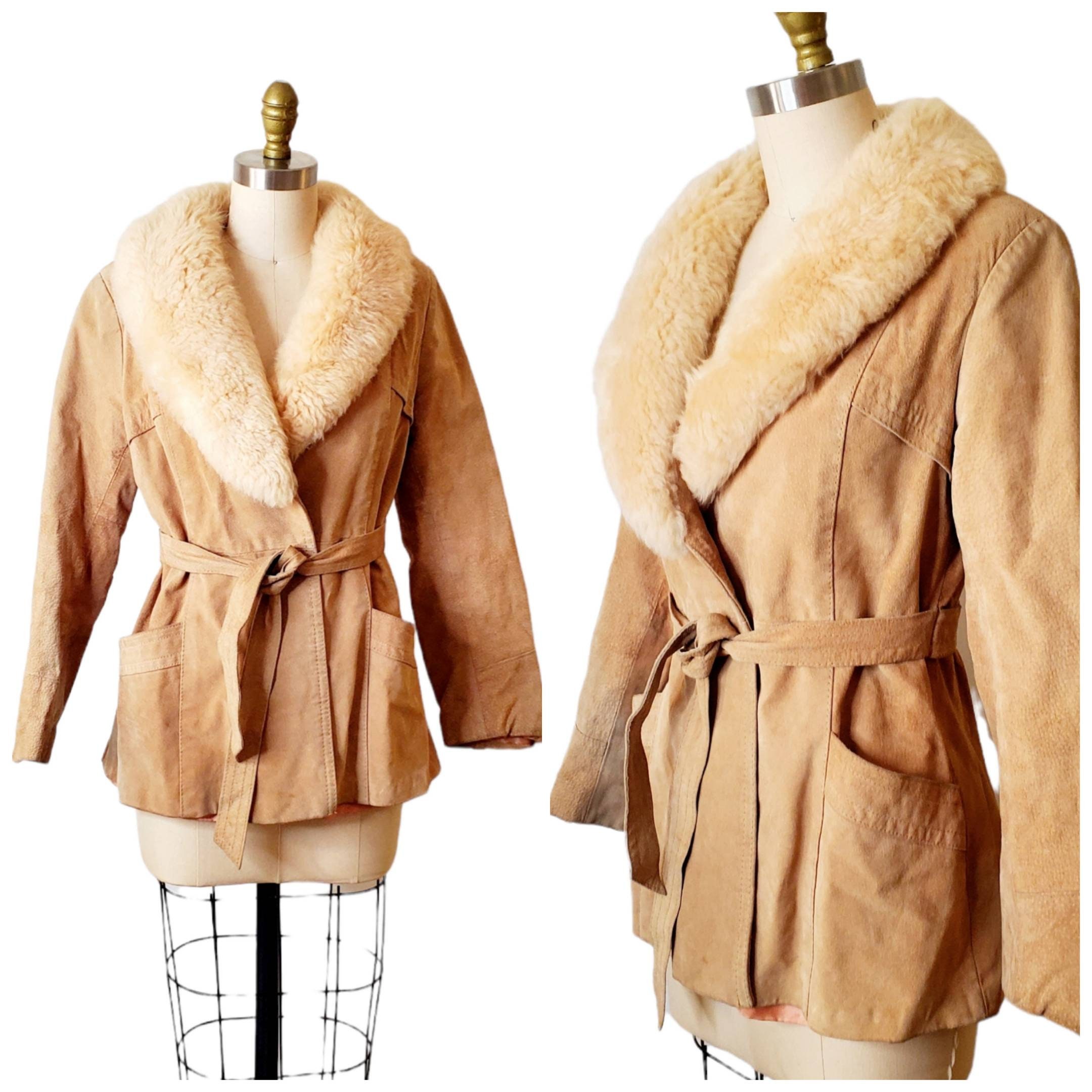 Belted Fox Fur Coat - OBSOLETES DO NOT TOUCH