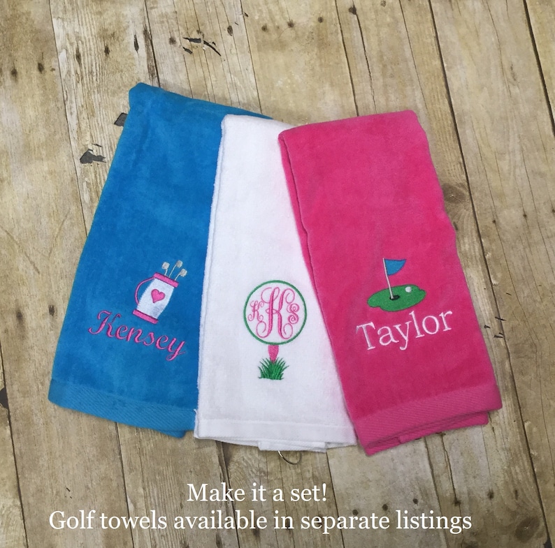 Personalized Golf Accessory Pouch/embroidered/accessory Bag/cosmetic ...