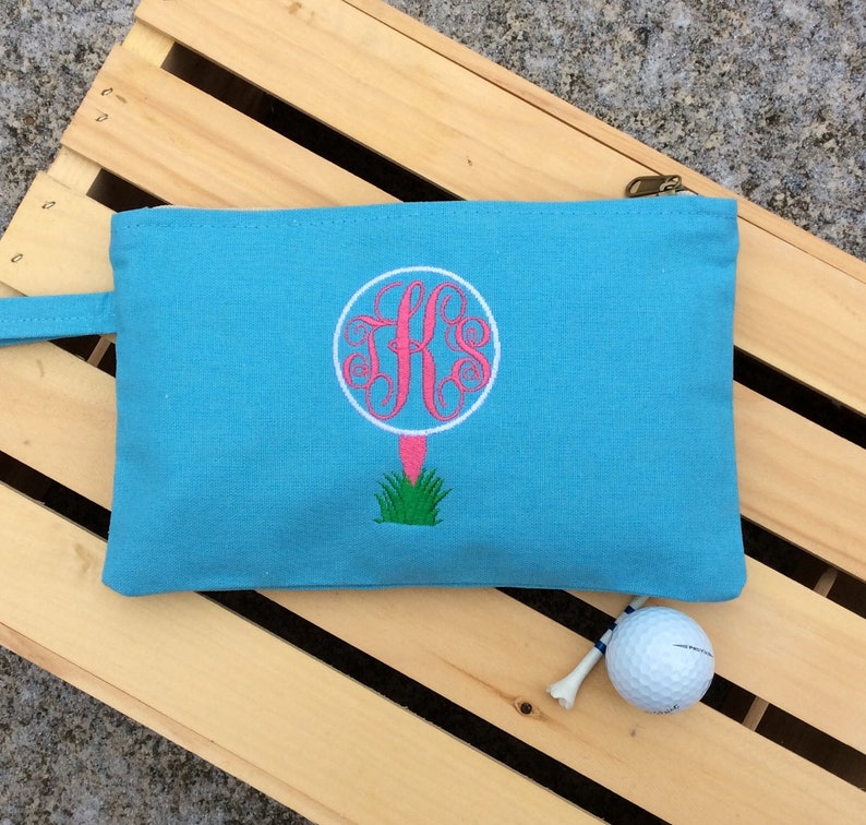 Personalized Golf Accessory Pouch/embroidered/accessory Etsy