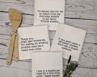 NOQL Meemaw's Kitchen Towels And Dishcloths, Meemaw Gifts, Grandma Gifts, For Grandma Meemaw, Meemaw's Drying Cloth Hand Towels Tea Towels For Bathroom Kitchen, 16×24 Inches