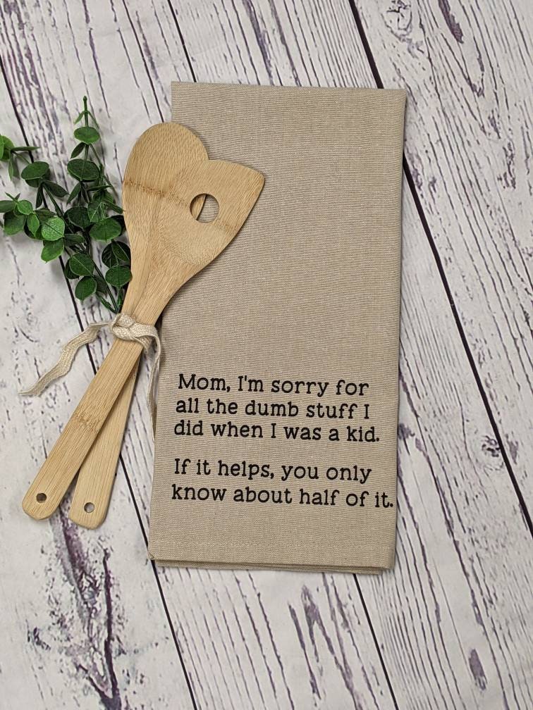 Waffle More Considerate Pancake Tea Towel Gifts Mr.rogers Etsy