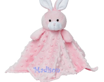 Personalized Bunny Blankie / Lovie / Security Blanket. This will be an instant favorite.