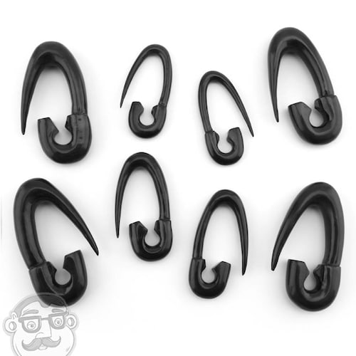 Safety Pin Horn Hangers / Plugs Sizes / Gauges 8G 6G 4G Etsy