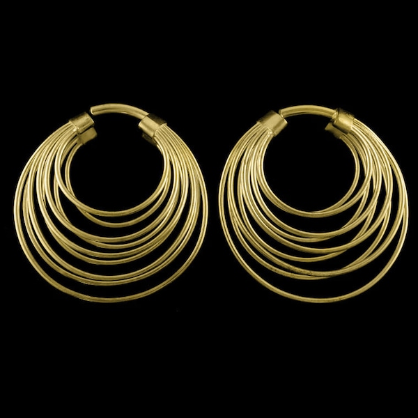 Multi Hoop Messing Ohrgewichte