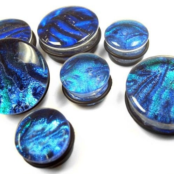 Garden Glass Plugs - Single Flare