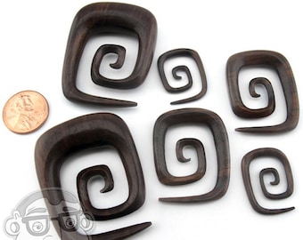 Sono Wood Square Spirals