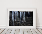 Icicles: Macro Photography