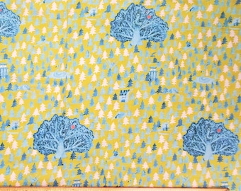 Charming "Ihme Chamber Produce" (Sold by the Yard): Cotton Double Gauze by Kokka (Made in Japan)