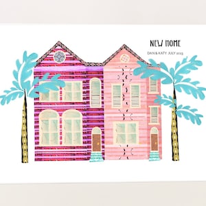 Cartão de boas-vindas - Personalizado - East Coast Mid Century Modern