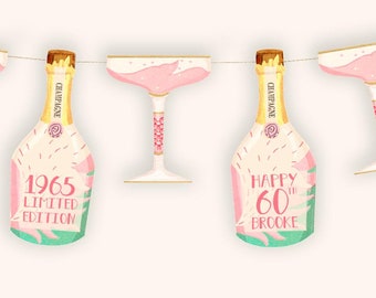 Decorações de 60º aniversário para mulheres