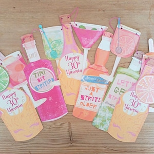 Aperol Spritz-feestdecor - 21e, 25e, 30e, 40e en 50e decoraties voor vrouwen afbeelding 8