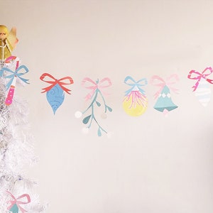 Pastel Christmas Decorations