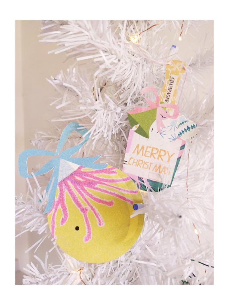 Retro Pastel Christmas Decorations image 3