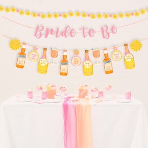 Custom Bachelorette Decorations- Last Spritz als Fräulein-Thema-Banner Bild 5