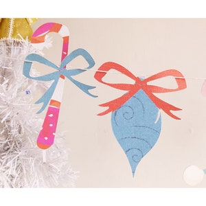 Retro Pastel Christmas Decorations image 7