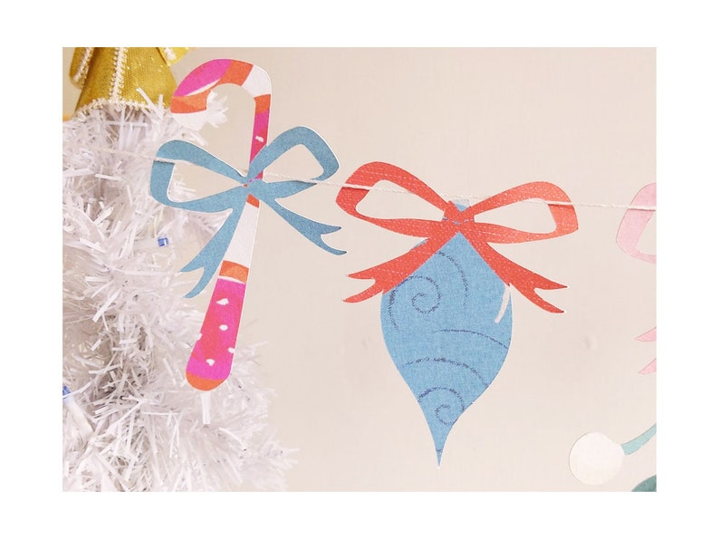 Retro Pastel Christmas Decorations image 7