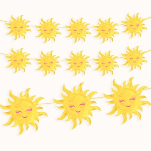 Sun Garland - Etsy
