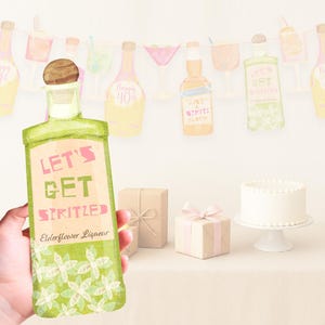 Aperol Spritz-feestdecor - 21e, 25e, 30e, 40e en 50e decoraties voor vrouwen afbeelding 9