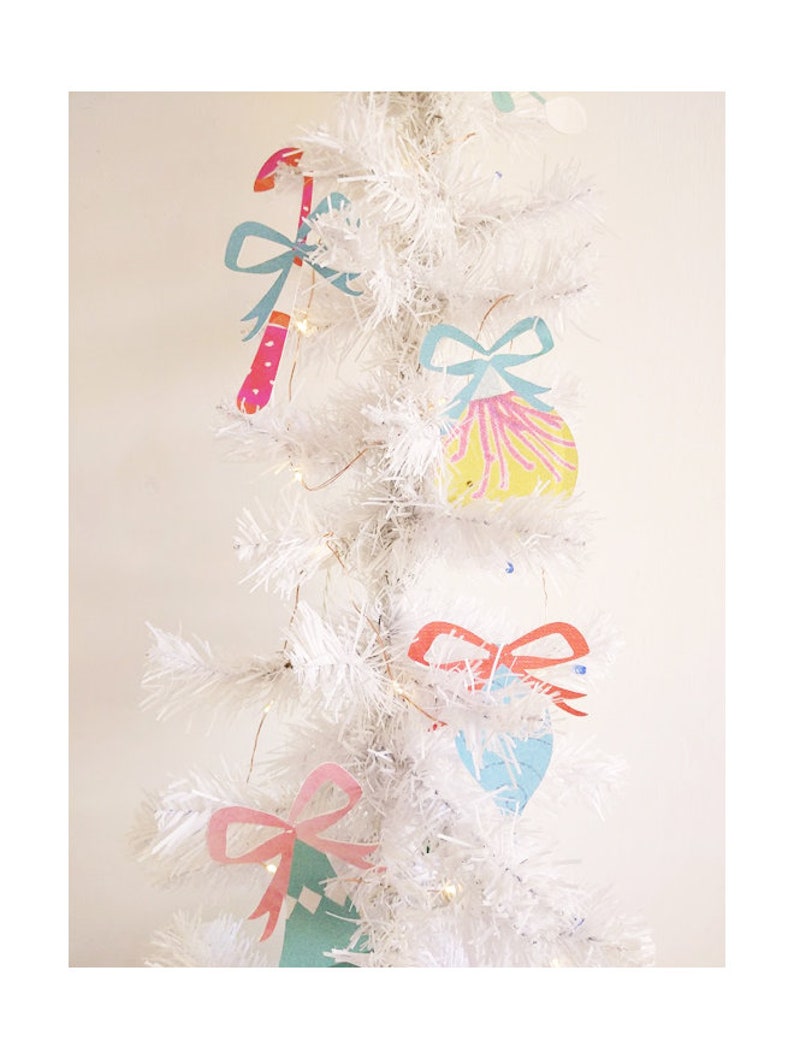 Retro Pastel Christmas Decorations image 9