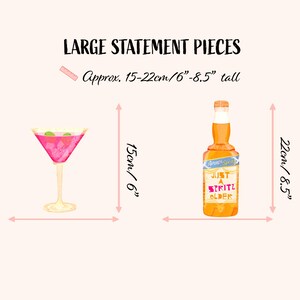 Aperol Spritz-feestdecor - 21e, 25e, 30e, 40e en 50e decoraties voor vrouwen afbeelding 10