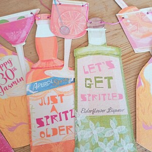 Aperol Spritz-feestdecor - 21e, 25e, 30e, 40e en 50e decoraties voor vrouwen afbeelding 5