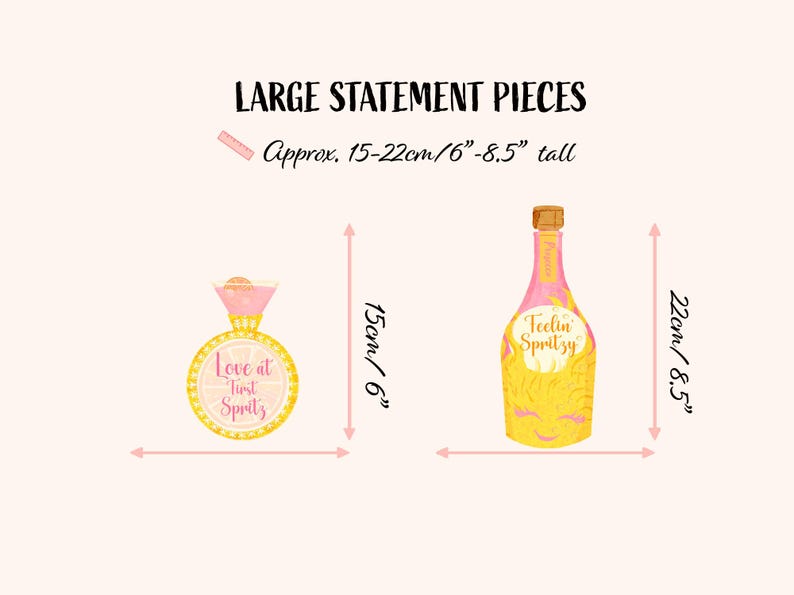 Custom Bachelorette Decorations- Last Spritz als Fräulein-Thema-Banner Bild 9