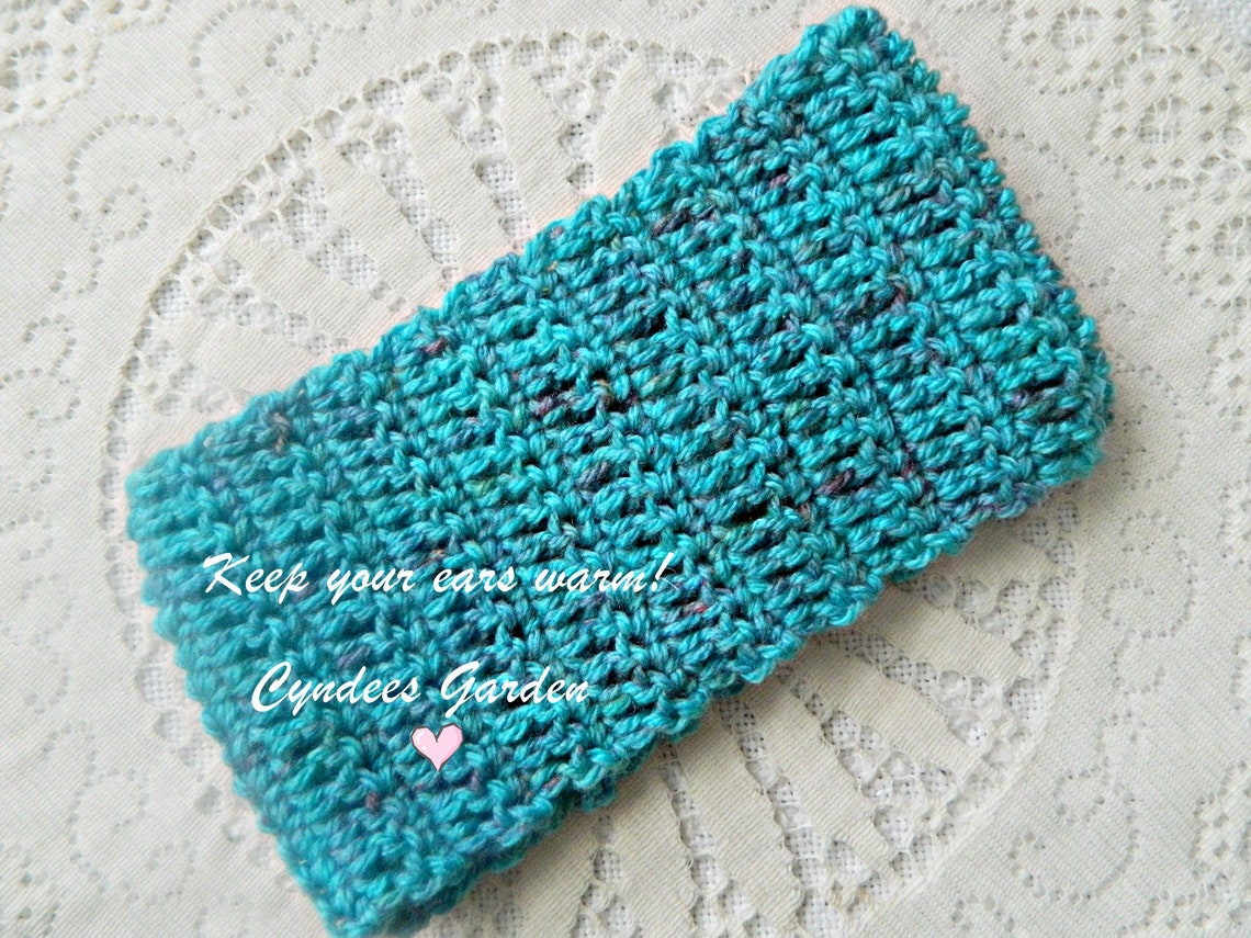 Crocheted Headband Crochet Headbands Crocheted Head Band Etsy