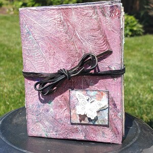 Handmade Butterfly Accordian Journal