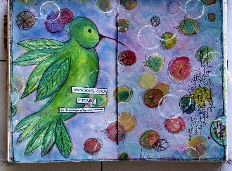 Handmade Art Journal Etsy