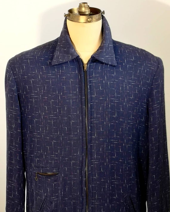 1950S CARCOAT FLECKS ATOMIC