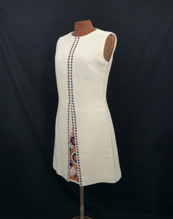 1960's ETHNIC PATTERN DRESS