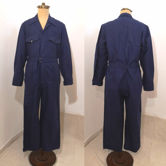 REDUCED PRICE! Vintage French Workwear Coverall