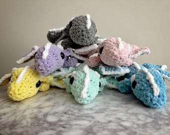 Crochet Baby Dragon Plushie