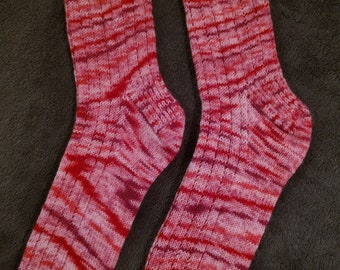 Chaussettes tricotées à la main