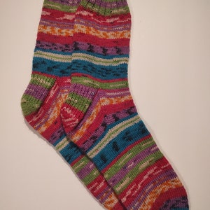 Hand-knit socks