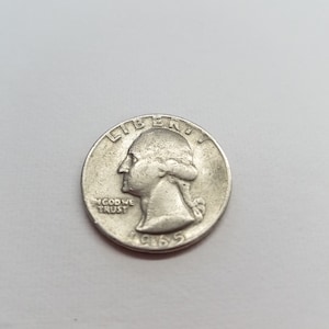 1965 Quarter with Errors  (Inv. #2)