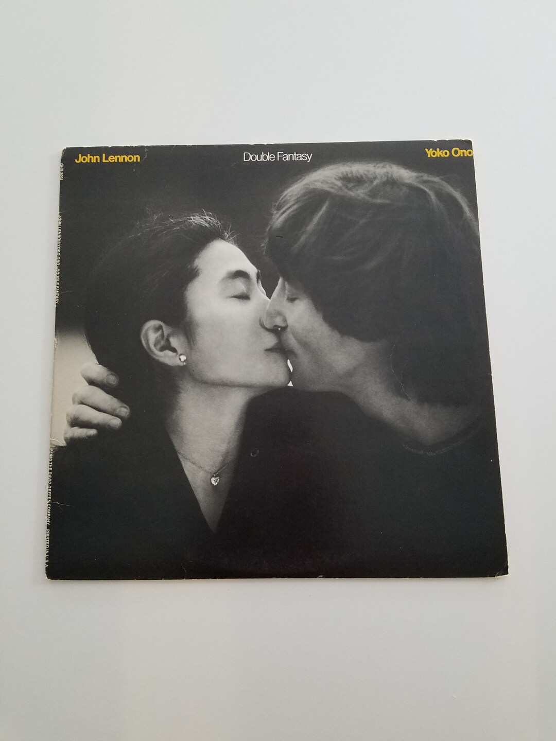Double Fantasy john Lennon and Yoko Ono Vintage LP, GHS 2001, Geffen