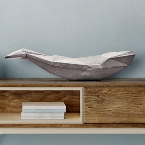 BALLENA AZUL HECHA DE HORMIGÓN