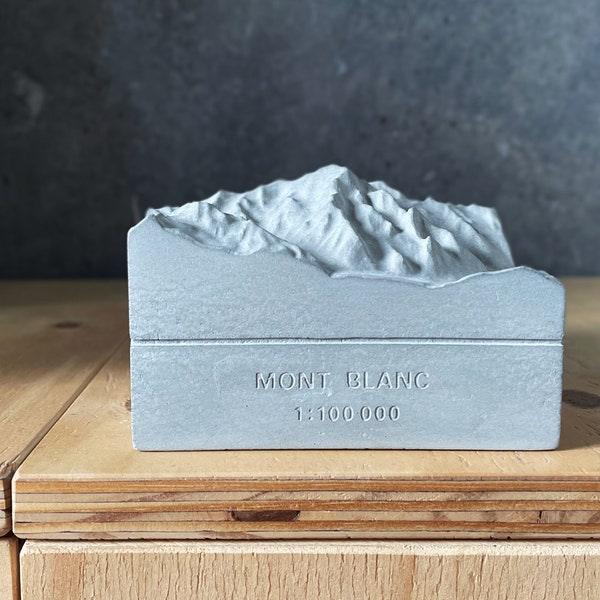 MONT BLANC, 3D Modell