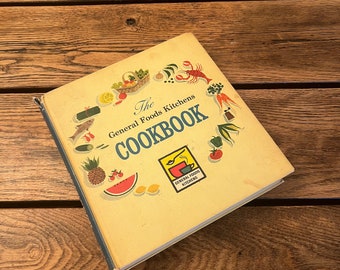 The General Foods Kitchens Cookbook 1959 First Edition First Printing/Vintage Cookbook