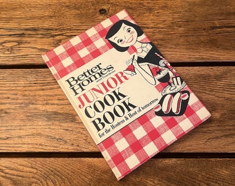 Better Homes and Gardens Junior Cook Book 1963 First Printing/Better Homes & Gardens Kids Cookbook