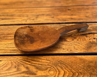 Vintage, Antique Wooden Butter Paddle/Rustic Wood Butter Paddle/Primitive Butter Paddle/Farmhouse Kitchen Decor