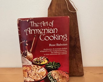 The Art of Armenian Cookinb by Rose Baboian, 1971/Vintage Armenian Cookbook