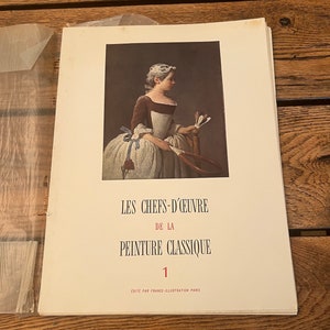 Vintage French Art Prints Book: Waldemar George, 1953