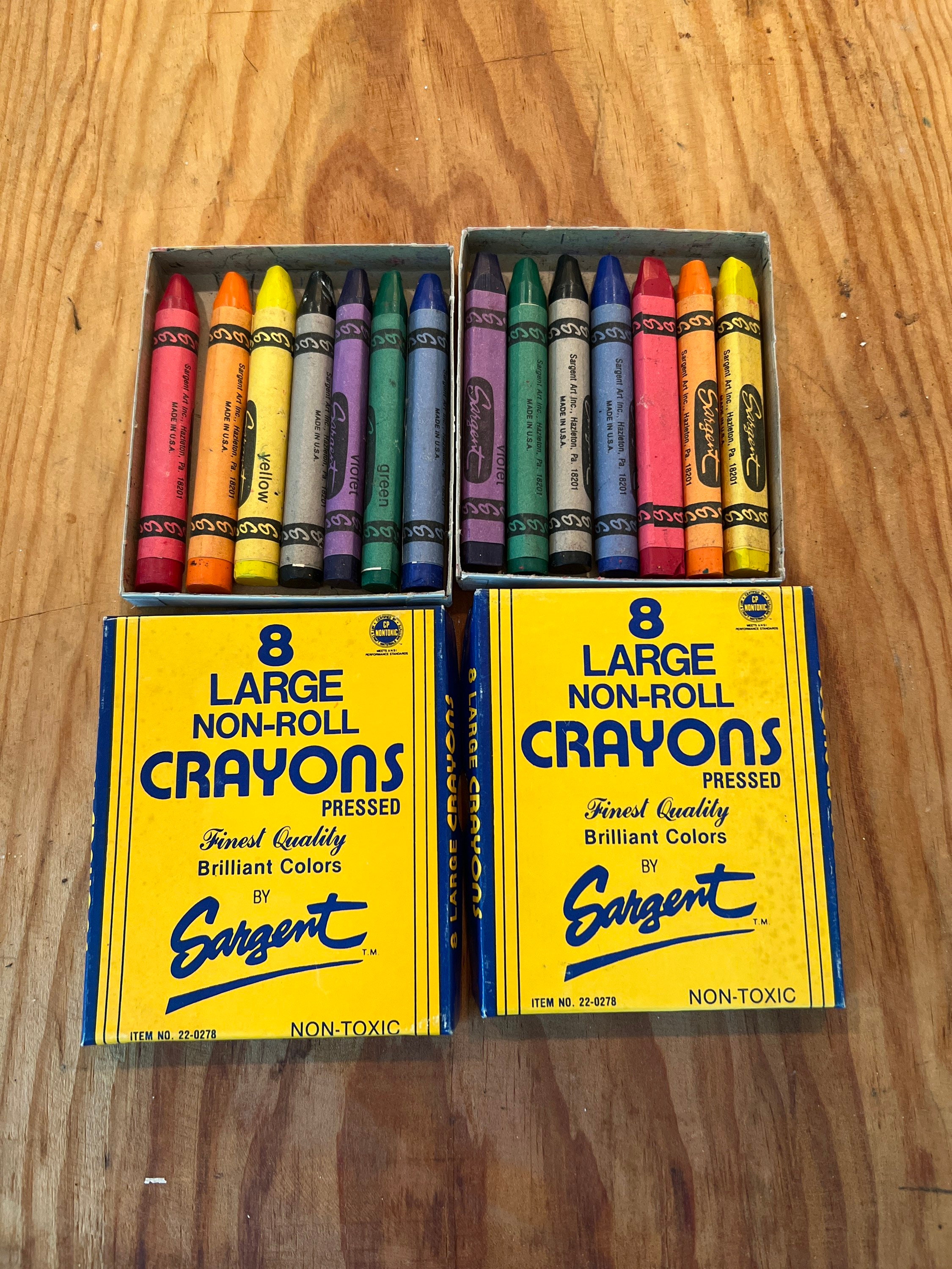Vintage “Peter Pan” Rayonex Crayons-Box W/Four Crayons-Advertising Peanut  Butter