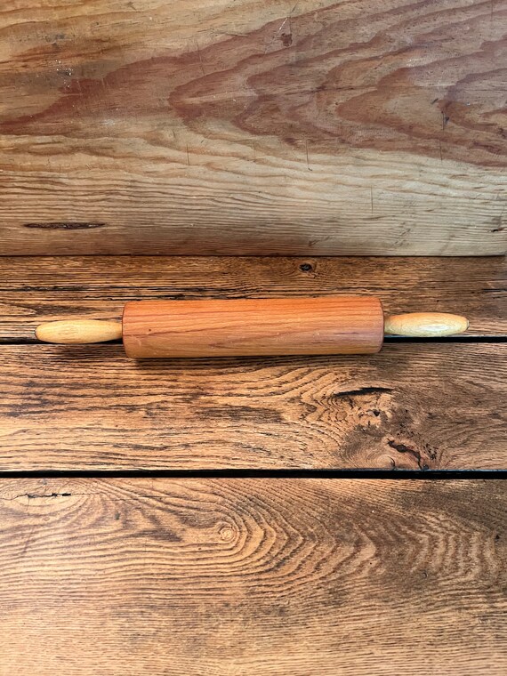 Vintage Thorpe Rolling Pin 18/vintage Wooden Rolling Etsy