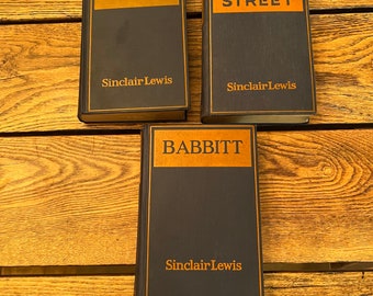 Antique Babbit, Arrowsmith-5th Printing, Main Street by Sinclair Lewis, 1920 Books/Vintage Sinclair Lewis Books