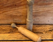 Vintage Wood Pestles Rustic Wood Pestle Farmhouse Kitchen Decor Farmhouse Decor