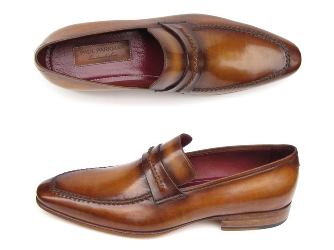 Paul Parkman Loafer Brown Leather Shoes - 068-CML