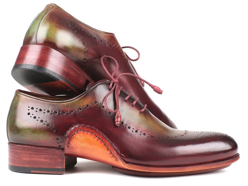 Paul Parkman Opanka Construction Oxfords Green - 86A5-GRN main image 1